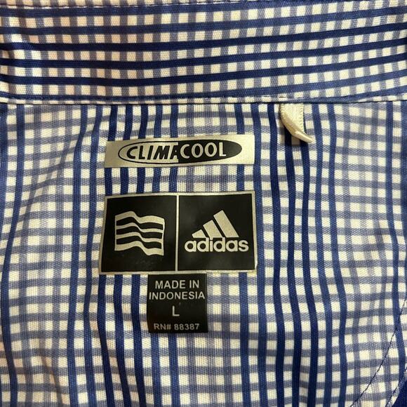Adidas Climacool Blue Polo - Robert Trent Jones, Size L - Picture 8 of 8